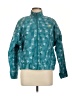 Nike 100% Nylon Print Teal Track Jacket Size L - photo 1