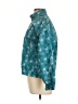 Nike 100% Nylon Print Teal Track Jacket Size L - photo 5