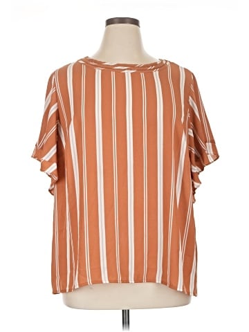 Liz Claiborne Short Sleeve Blouse (view 1)