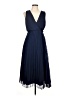 ASOS 100% Polyester Blue Cocktail Dress Size 10 - photo 1