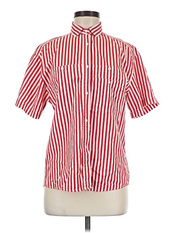 Diane von Furstenberg Short Sleeve Button-Down Shirt (view 1)