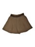 SPANX 100% Polyester Solid Brown Shorts Size S - photo 2