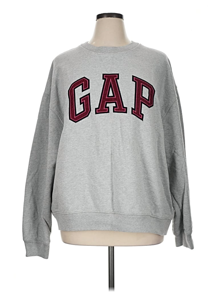 Pre-owned Gap Sweatshirt In Gray