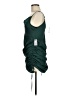 Express 100% Polyester Solid Green Cocktail Dress Size M - photo 5