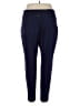 Unbranded Solid Blue Active Pants Size 2X - photo 2