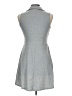 BP. Solid Gray Casual Dress Size L - photo 2
