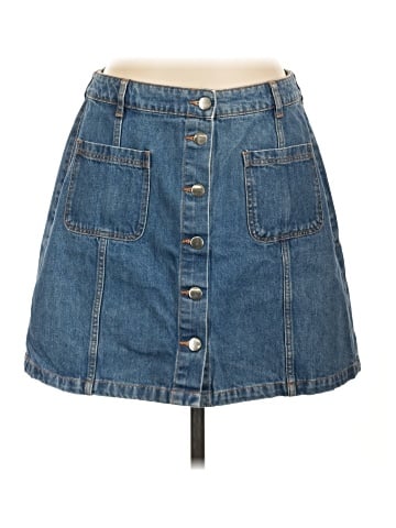 Divided by H&M Denim Skirt (view 1)