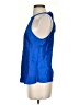 J.Crew Collection Blue Sleeveless Blouse Size S - photo 5