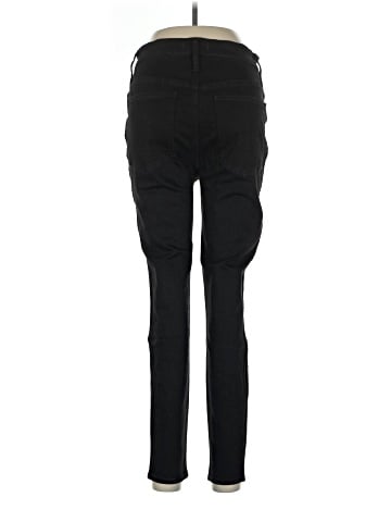Madewell 10" High-Rise Skinny Jeans in Black Frost (view 2)