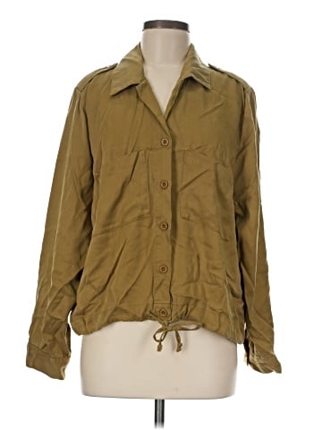 LNA Long Sleeve Button-Down Shirt (view 1)