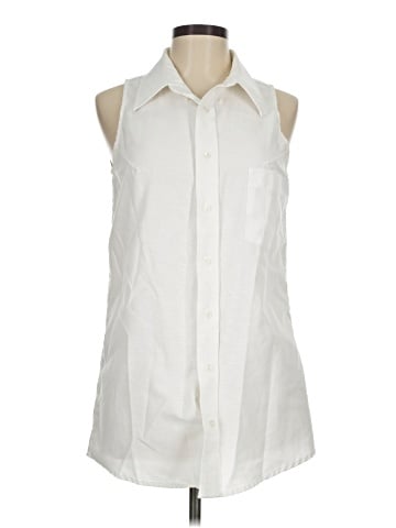 Urban Renewal Sleeveless Button-Down Shirt (view 1)