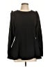 Ashley Stewart Black Long Sleeve Blouse Size 12 Plus - photo 1