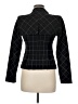 Nanette Lepore 100% Polyester Plaid Black Blazer Size 6 - photo 2