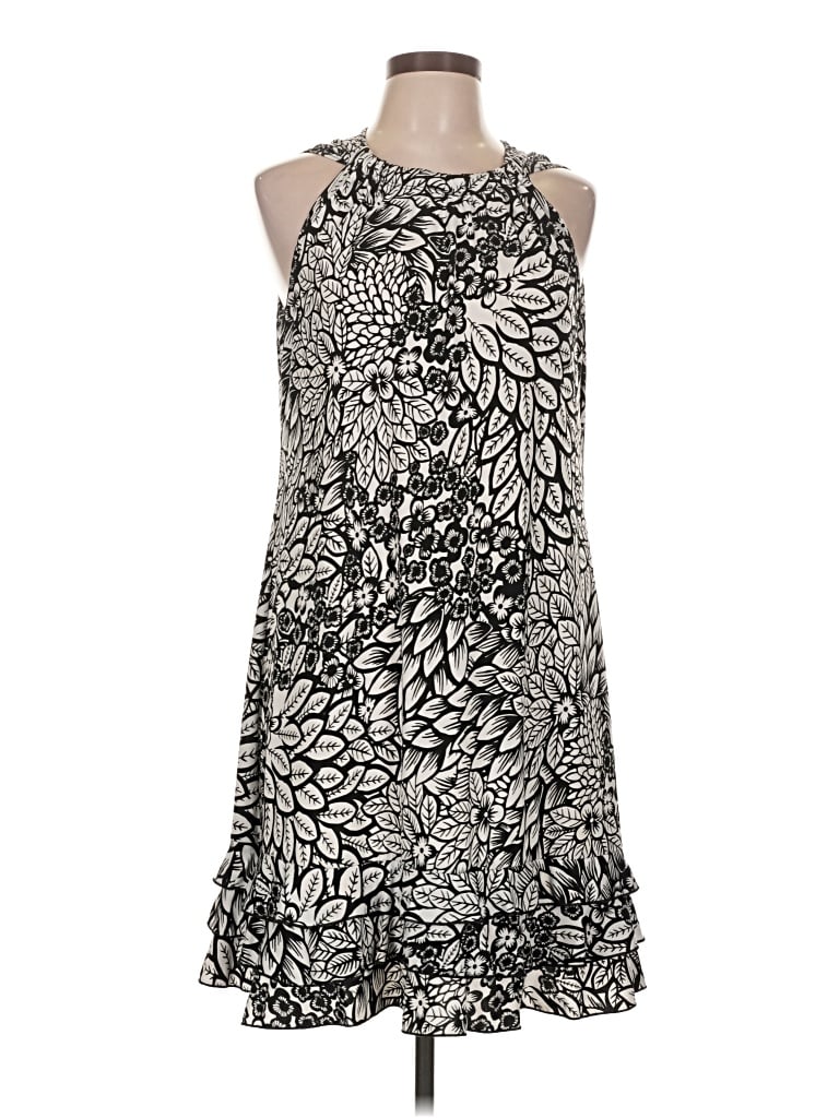 Pre-owned Fashion Bug Casual Dress In Gray