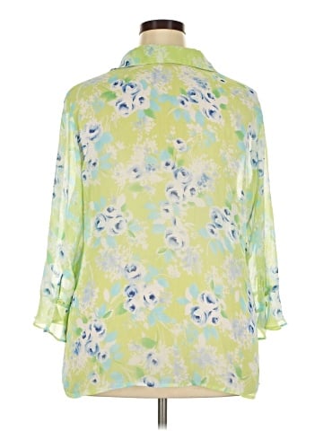 Notations 3/4 Sleeve Blouse (view 2)