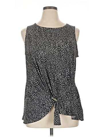 MICHAEL Michael Kors Sleeveless Blouse (view 1)