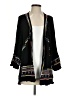 Knox Rose 100% Rayon Black Kimono Size S - photo 1