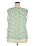 Notations 100% Polyester Green Sleeveless Top Size 2X - photo 2