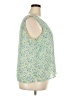 Notations 100% Polyester Green Sleeveless Top Size 2X - photo 4
