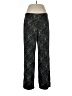 J.Jill Paisley Black Casual Pants Size L - photo 1