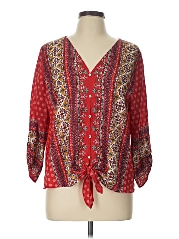 West Kei 3/4 Sleeve Blouse (view 1)