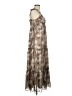 Express 100% Polyester Animal Print Brown Casual Dress Size M - photo 4