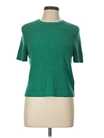 Madewell Boucl&eacute;-Knit Crewneck Sweater Tee (view 1)