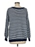 Unbranded 100% Polyester Stripes Blue Pullover Sweater Size M - photo 2