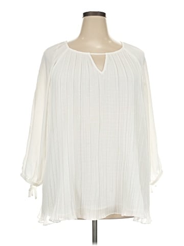 Skies Are Blue 3/4 Sleeve Blouse (view 1)