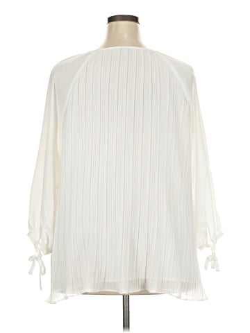 Skies Are Blue 3/4 Sleeve Blouse (view 2)