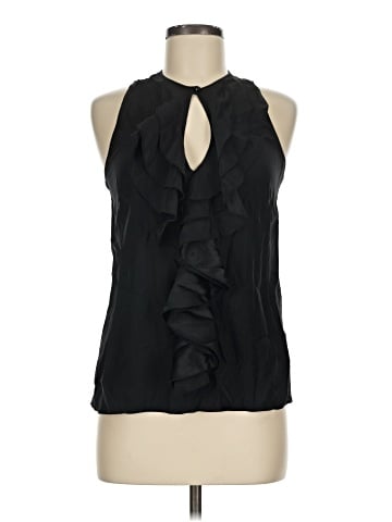 Parker Sleeveless Silk Top (view 1)
