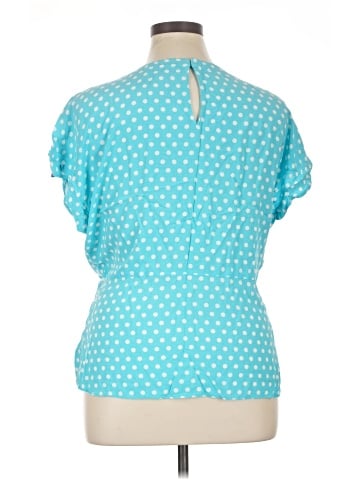 MICHAEL Michael Kors Short Sleeve Blouse (view 2)