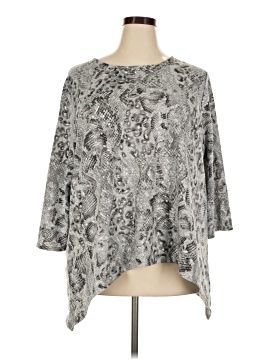 Alfred Dunner 3/4 Sleeve Blouse