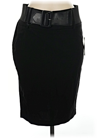 Stoosh Faux Leather Skirt (view 1)