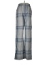 Topshop Plaid Gray Casual Pants Size 6 - photo 1