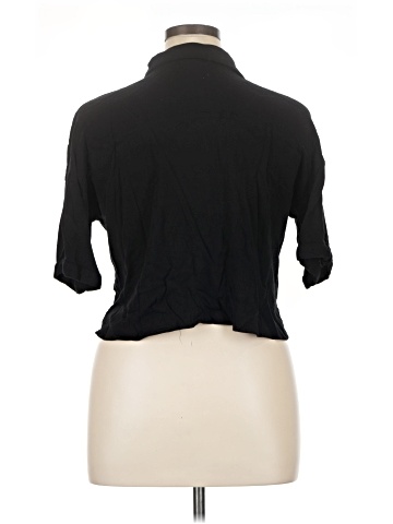 Moa Moa 3/4 Sleeve Button-Down Shirt (view 2)