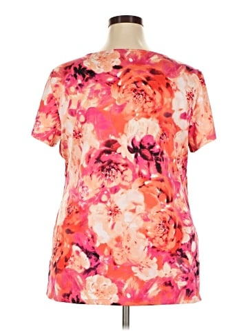 Roz & Ali Short Sleeve Blouse (view 2)