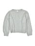 Cat & Jack Solid Silver Pullover Sweater Size 4 - 5 - photo 1