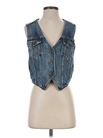 American Eagle Outfitters Denim Vest (view 1)