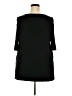 Chico's Black 3/4 Sleeve Top Size XXL Petite (4) - photo 2
