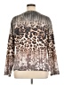 Pierri Animal Print Brown Pullover Sweater Size 1X - photo 2