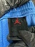 Air Jordan 100% Polyester Blue Athletic Shorts Size 7 - photo 3