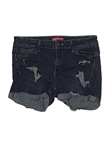Wax Jean Denim Shorts (view 1)