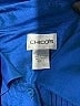 Chico's 100% Silk Blue Long Sleeve Silk Top Size Med (1) - photo 7
