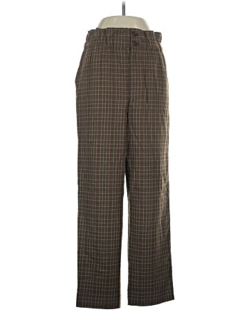 Madewell Plaid Paperbag Tapered Pants (view 1)