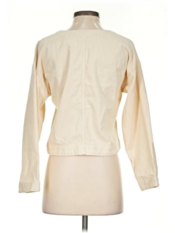 Madewell Waffle-Knit Relaxed V-Neck Top (view 2)