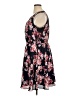 Elle 100% Polyester Floral Black Casual Dress Size XL - photo 5