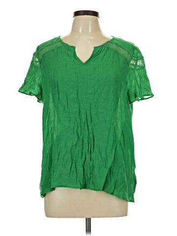 Counterparts Short Sleeve Blouse (view 1)