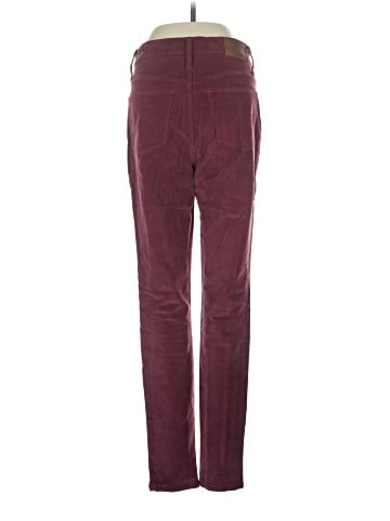 Madewell 10" High-Rise Skinny Jeans: Stretch Velvet Edition (view 2)