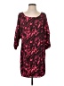 Express 100% Polyester Print Pink Casual Dress Size XS - photo 1